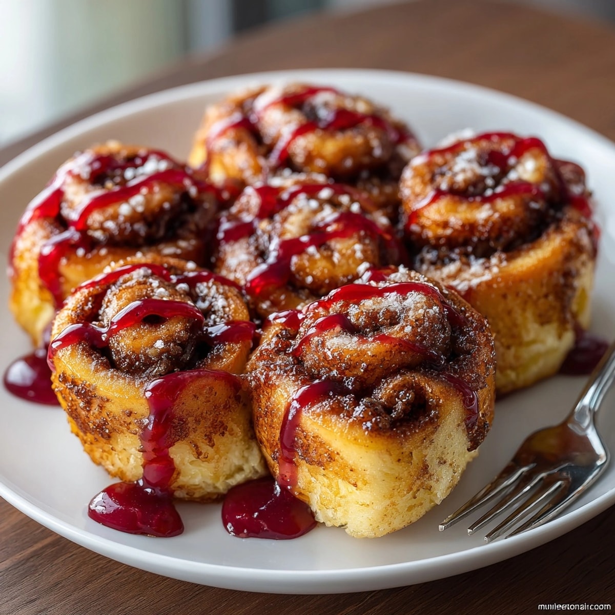 Warm, gooey Halloween Cinnamon Roll &quot;Intestines&quot; recipe, a terrifyingly delicious treat for all ages!