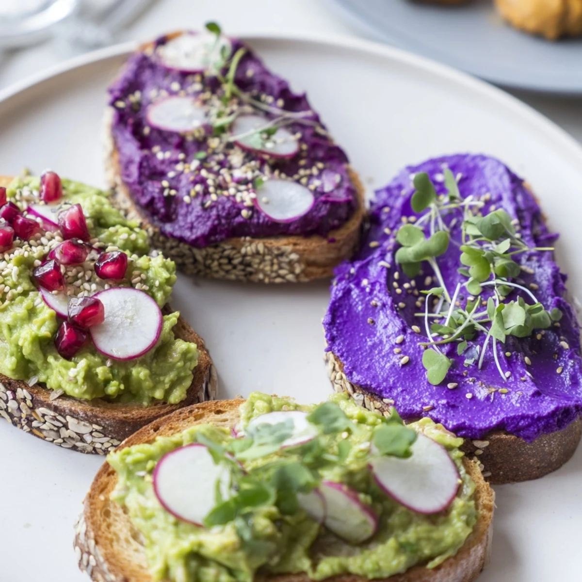 Bright Bold Breakfast Toasts