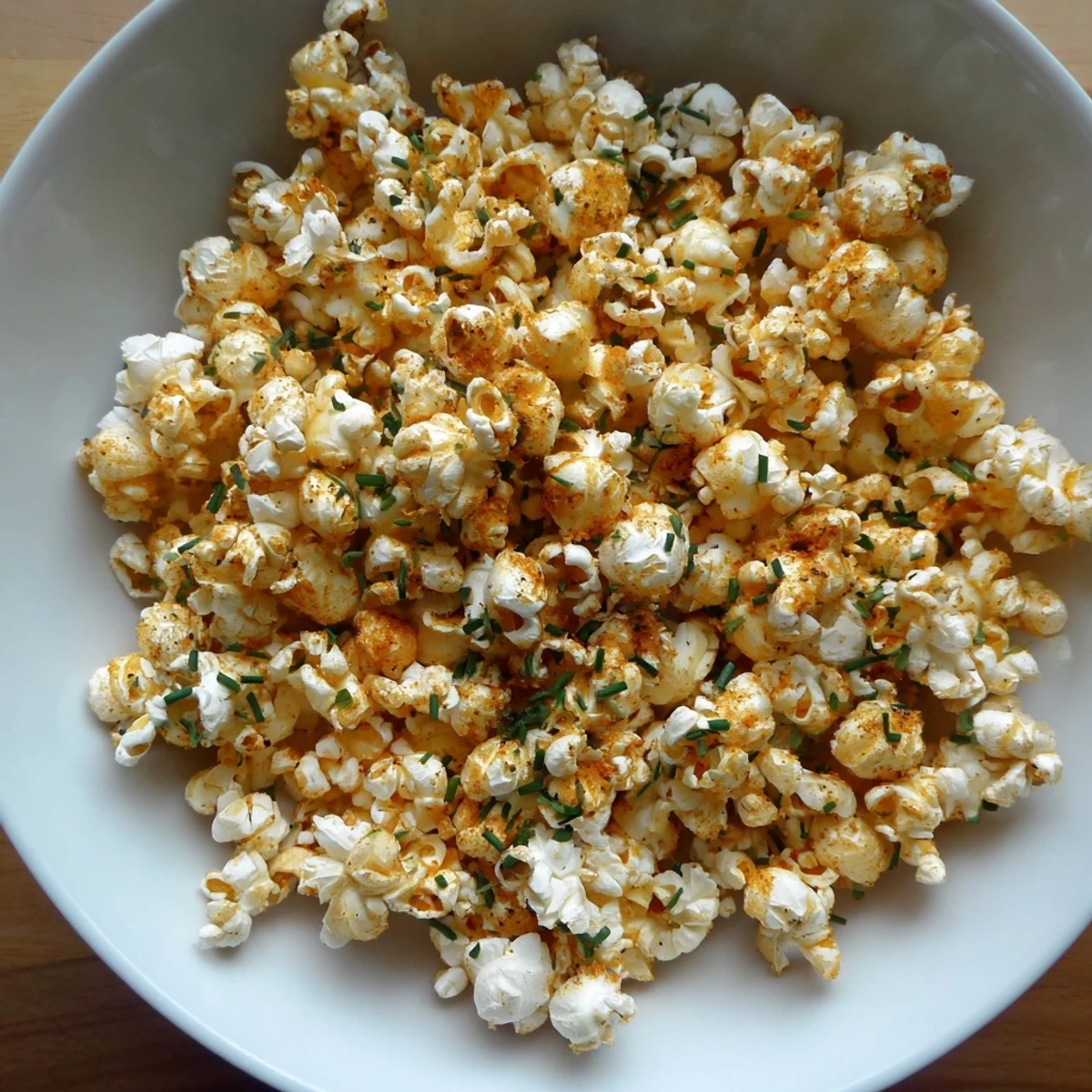 Crunchy, golden-brown savoury popcorn mixes tossed with Parmesan, perfect for your snack board.