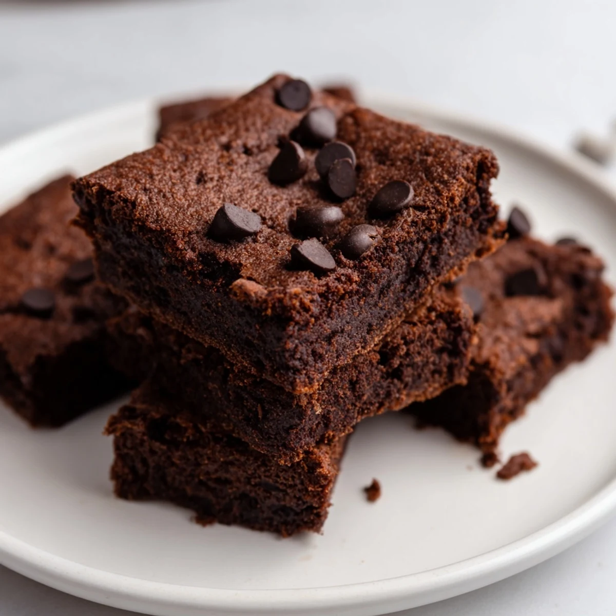 Moist, delicious black bean brownies, perfect gluten-free dessert option with rich chocolate flavor.