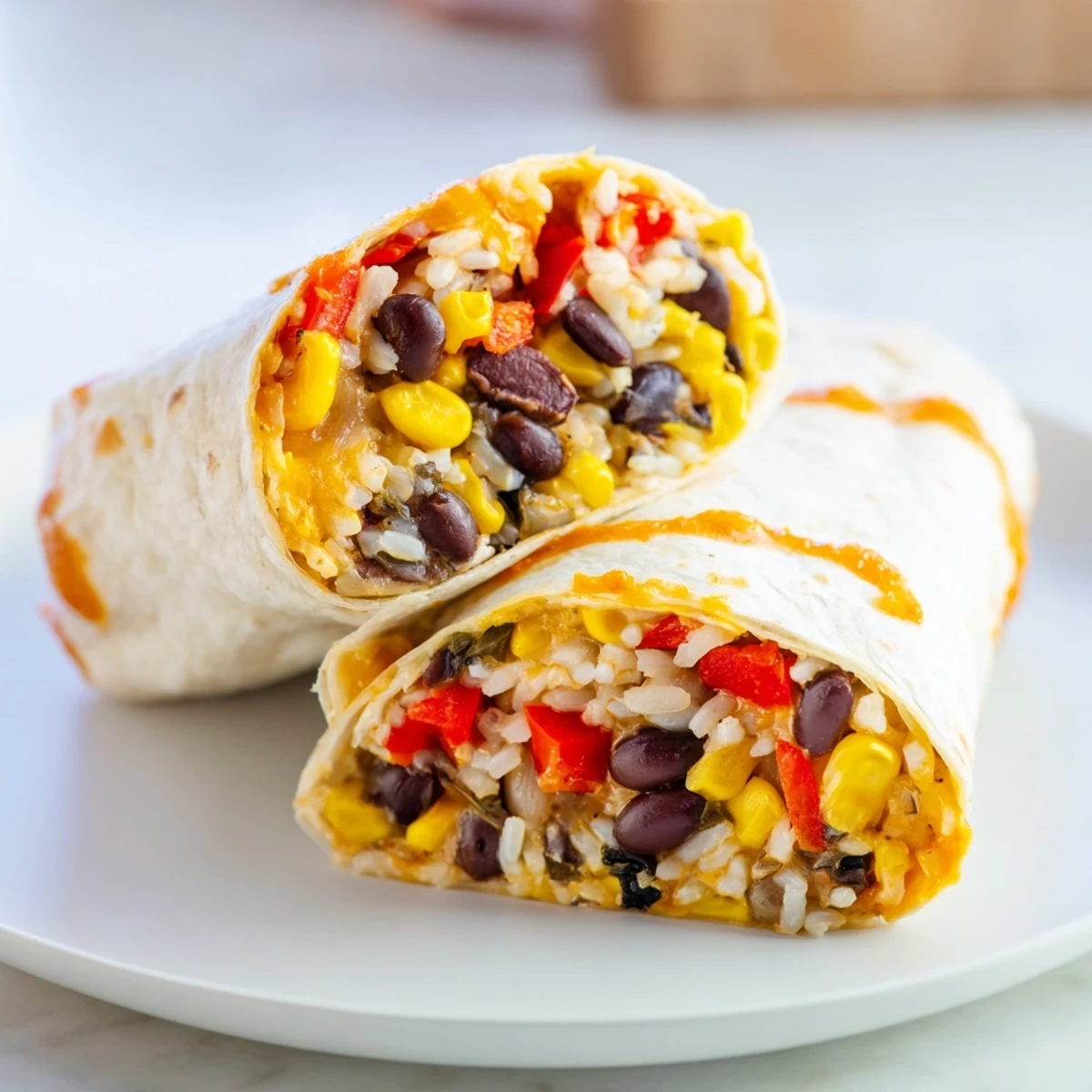 Steaming Freezer-Friendly Burritos, tightly wrapped and ready to be stored for future Mexican-inspired meals.