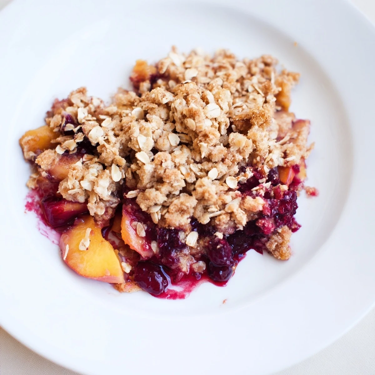 Fruit Crisp Frozen Fruit Oats