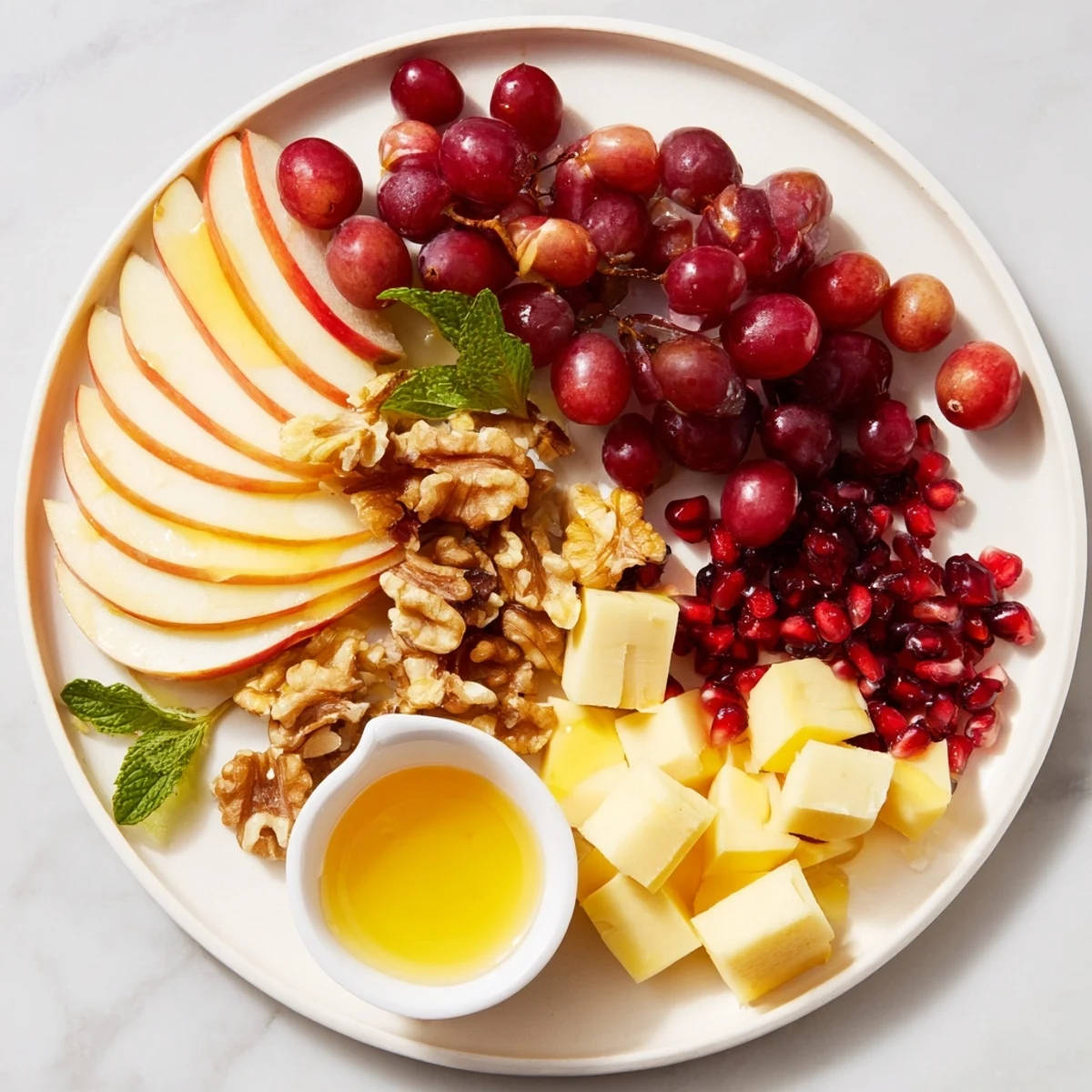 Enjoy this easy apple orchard fruit board, a flavorful appetizer featuring seasonal ingredients and textures.