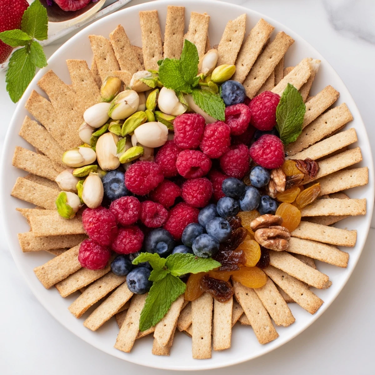 Picket Fence Snack Platter