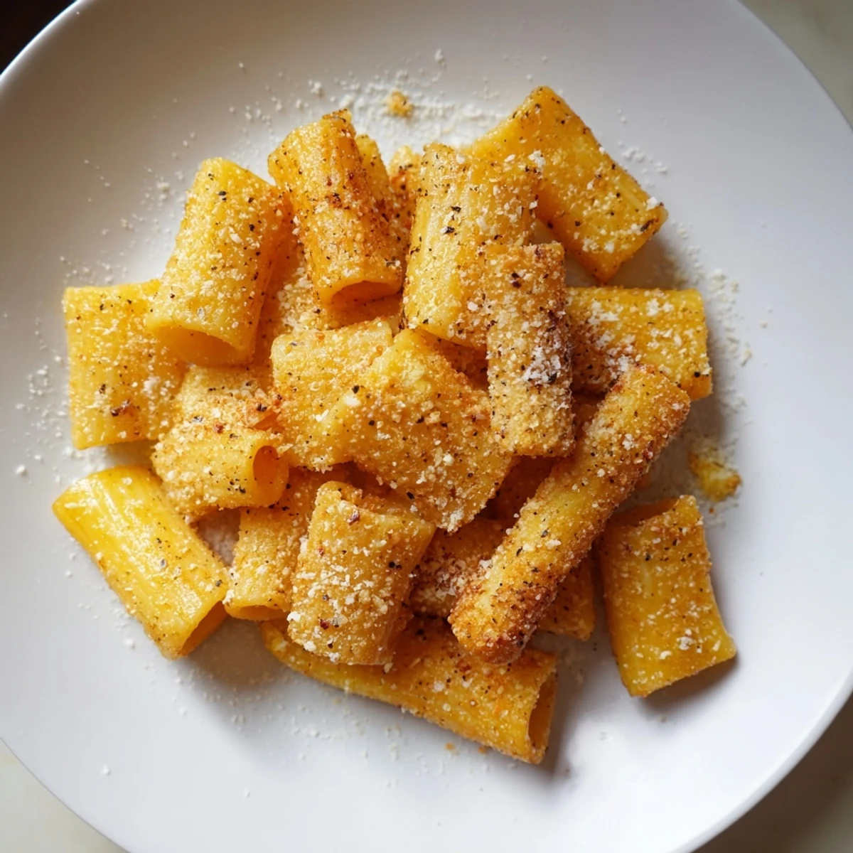 Crispy Pasta Chips Airfry