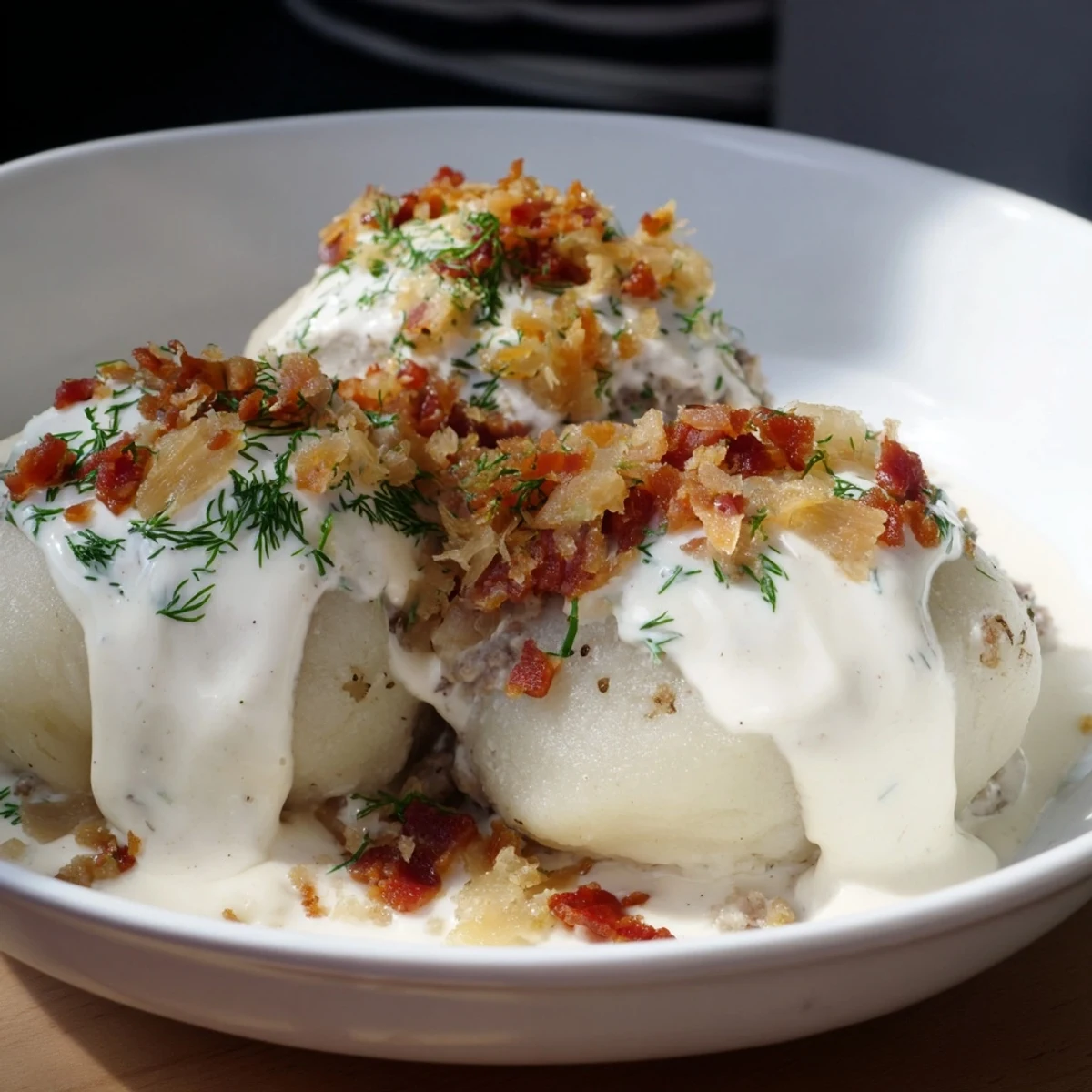 Lithuanian Cepelinai Dumplings
