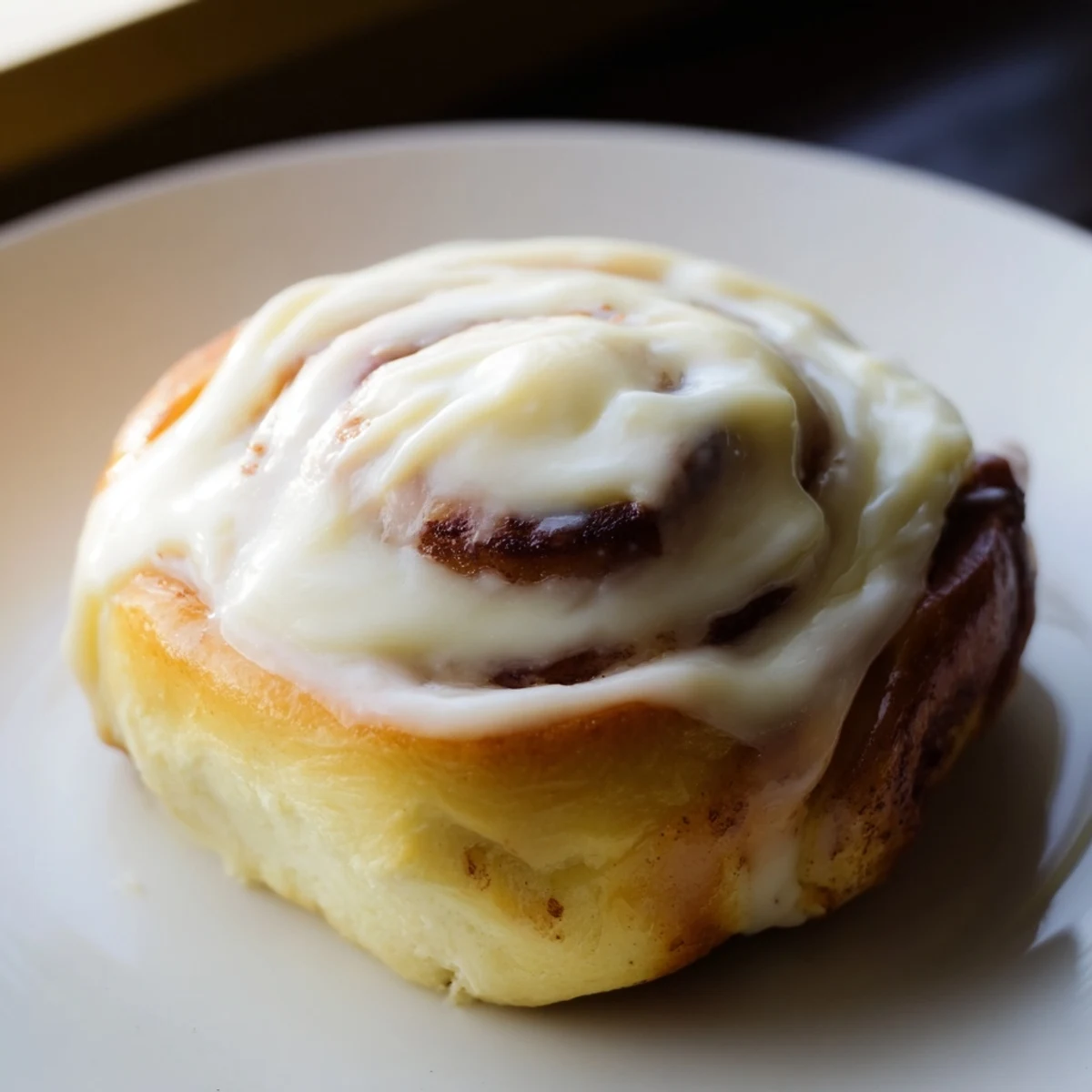 Fluffy pillow soft cinnamon rolls, swirled with cinnamon sugar and glistening with creamy glaze.