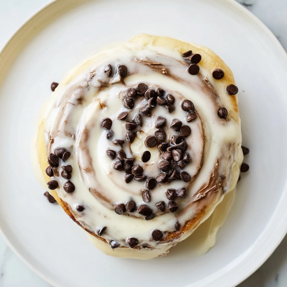 Warm and gooey Nutella chocolate chip rolls, a sweet treat perfect for breakfast or dessert.