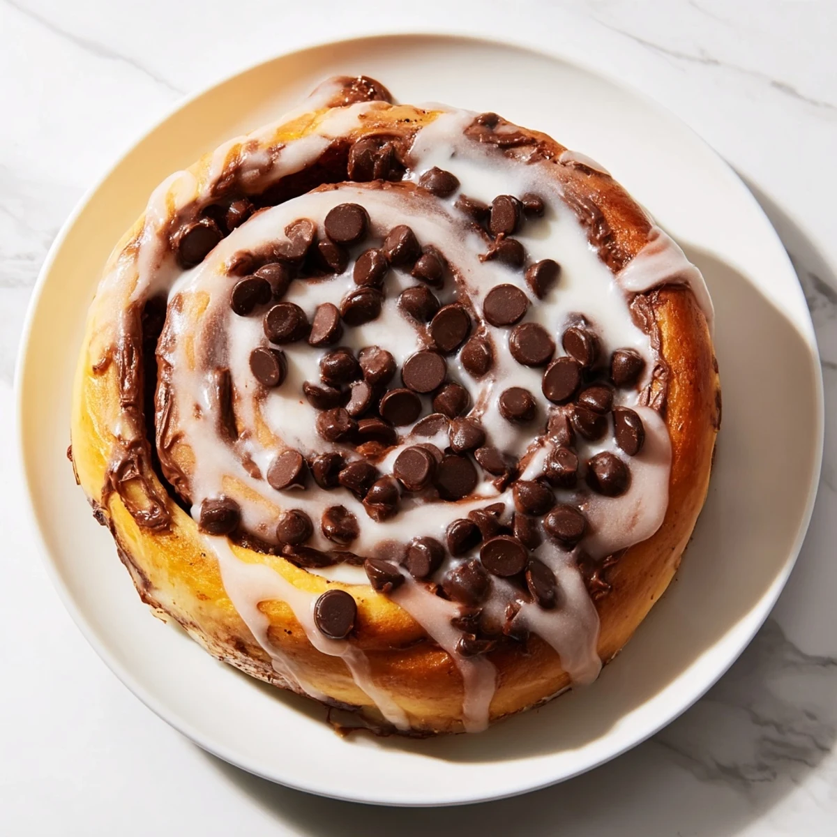 Nutella chocolate chip rolls