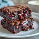 Brownie Cookies from Box Mix with Chocolate Chips: chewy, fudgy cookies loaded with gooey chocolate chips.
