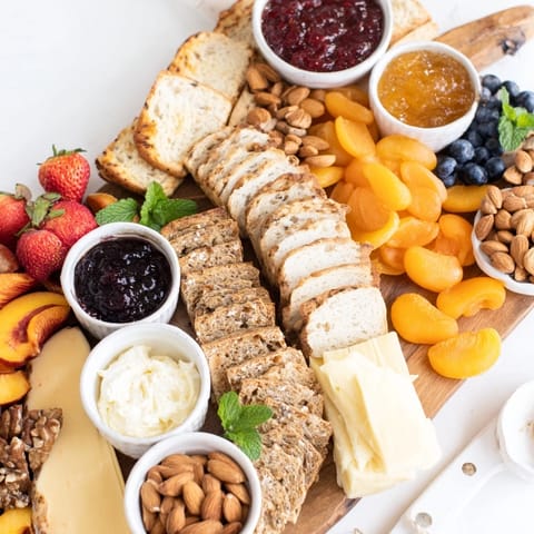 Jam Infused Brunch Board