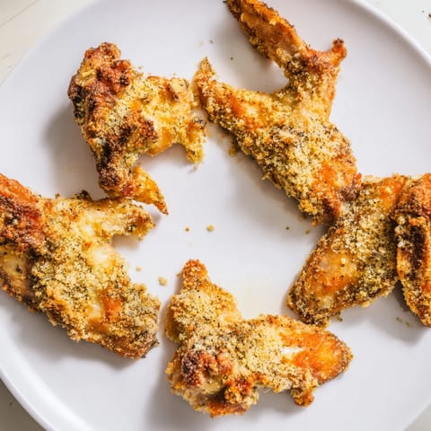 Baked Parmesan Chicken Wings