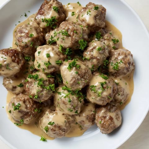 Swedish Tender Meatballs Cream