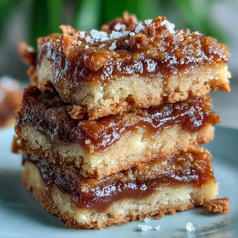 Freshly cut Guava Cake Bars reveal sticky guava paste layers and soft cake, ideal for an afternoon treat.