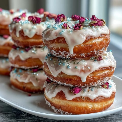 Baby in Bloom Donut Tower