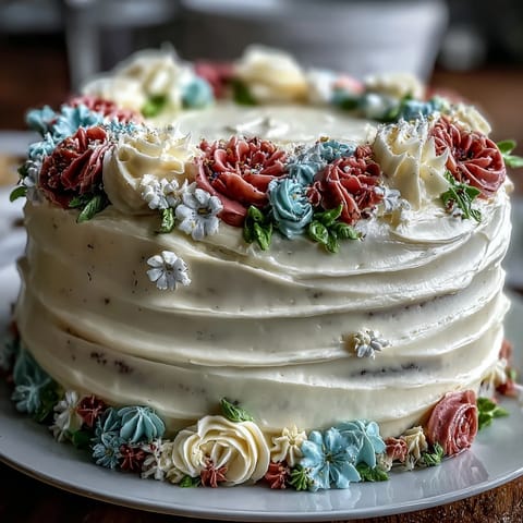 Elegant graduation sheet cake with buttercream roses, featuring a moist vanilla base and beautifully decorated floral frosting for any milestone celebration.  