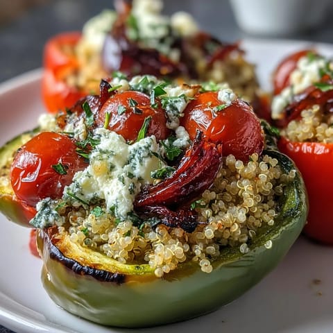 Quinoa Stuffed Bell Peppers