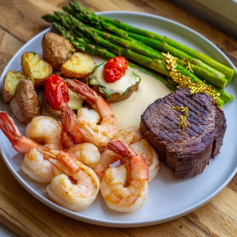 This Golden Heart Luxury Platter features vibrant roasted vegetables and a luxurious golden finish.