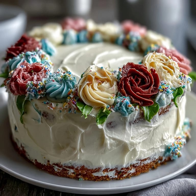 Showstopping graduation sheet cake with buttercream roses, a soft vanilla sheet cake adorned with vibrant piped roses and a smooth buttercream finish.